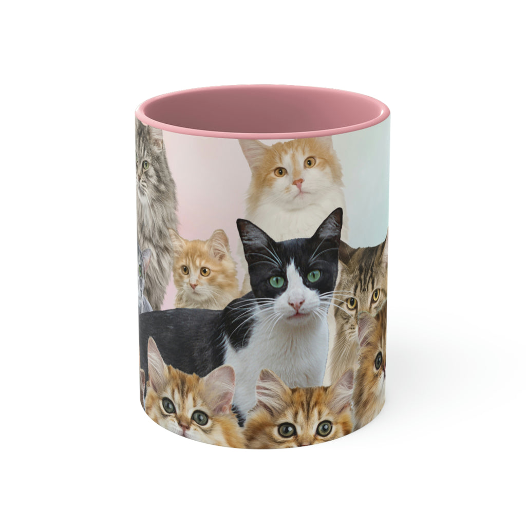 Cat Lover's Delight  - 11oz {Navy Blue/Red/Pink/Green}  |Cats and Kittens
