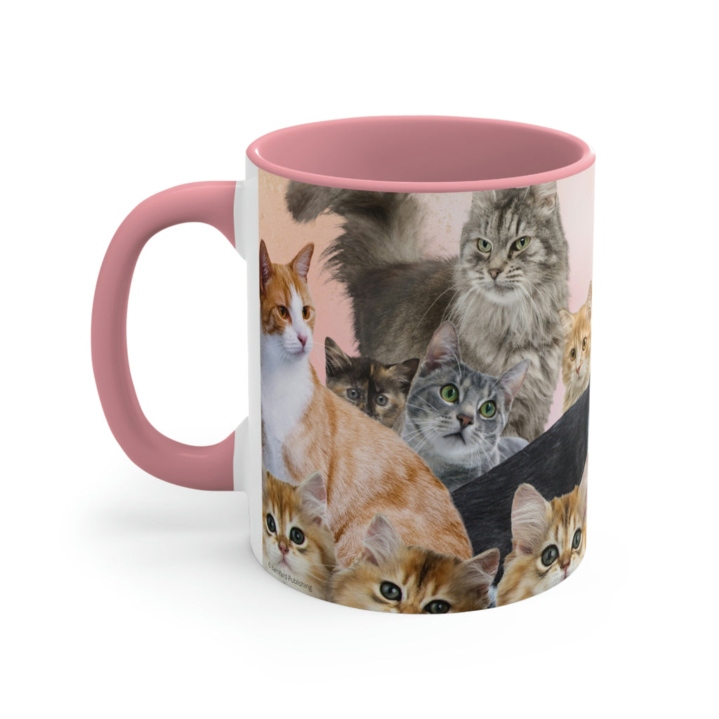 Cat Lover's Delight  - 11oz {Navy Blue/Red/Pink/Green}  |Cats and Kittens