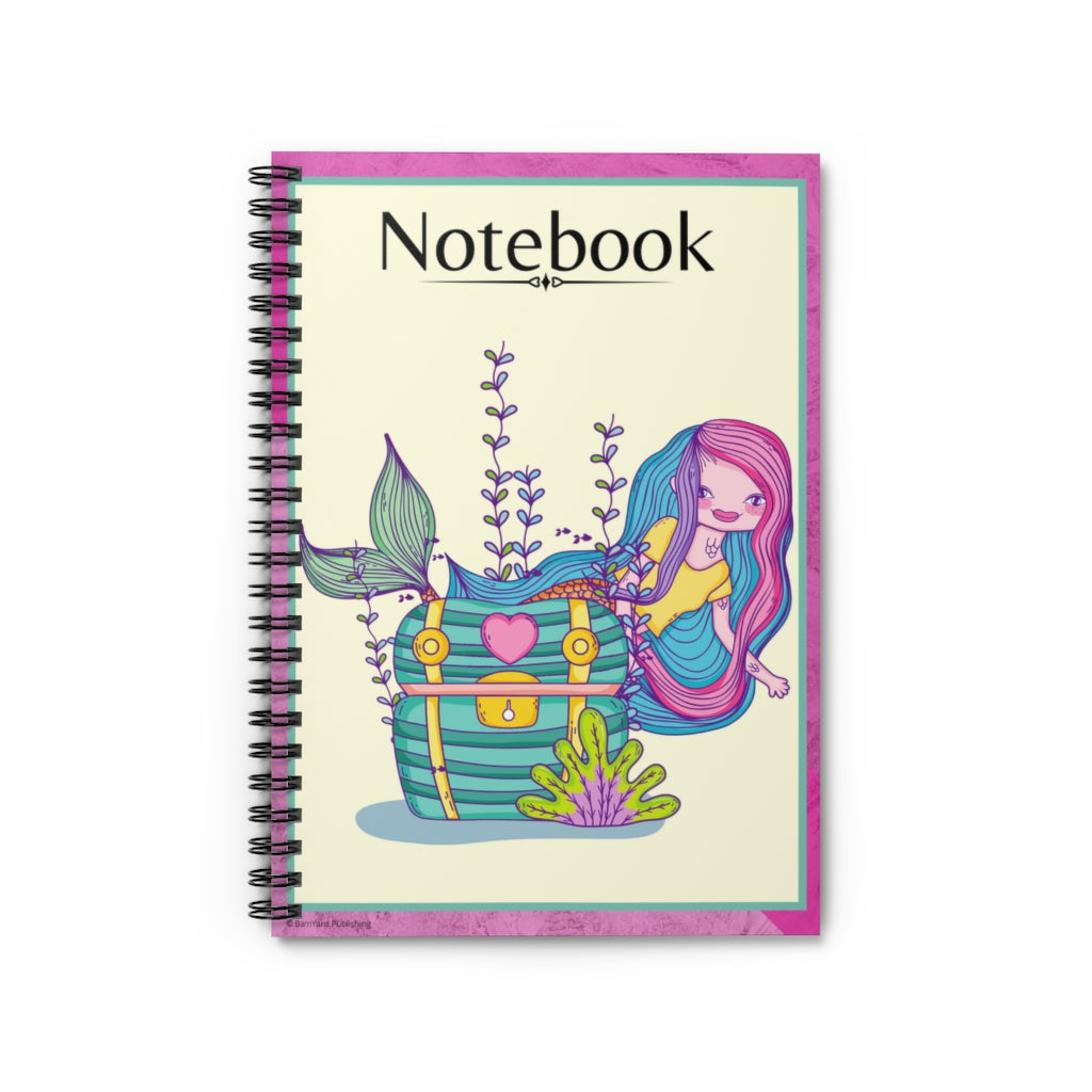 Mermaid Princess Lined Journal | 118 pages | Best Gift For Daughter| Journal For Girls | Notebook For Girls