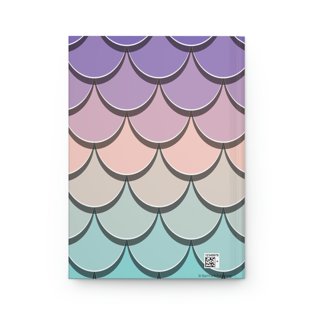 "Mermaid" Journal  | 150 pages (75 sheets) Hardbacked Lined Journal