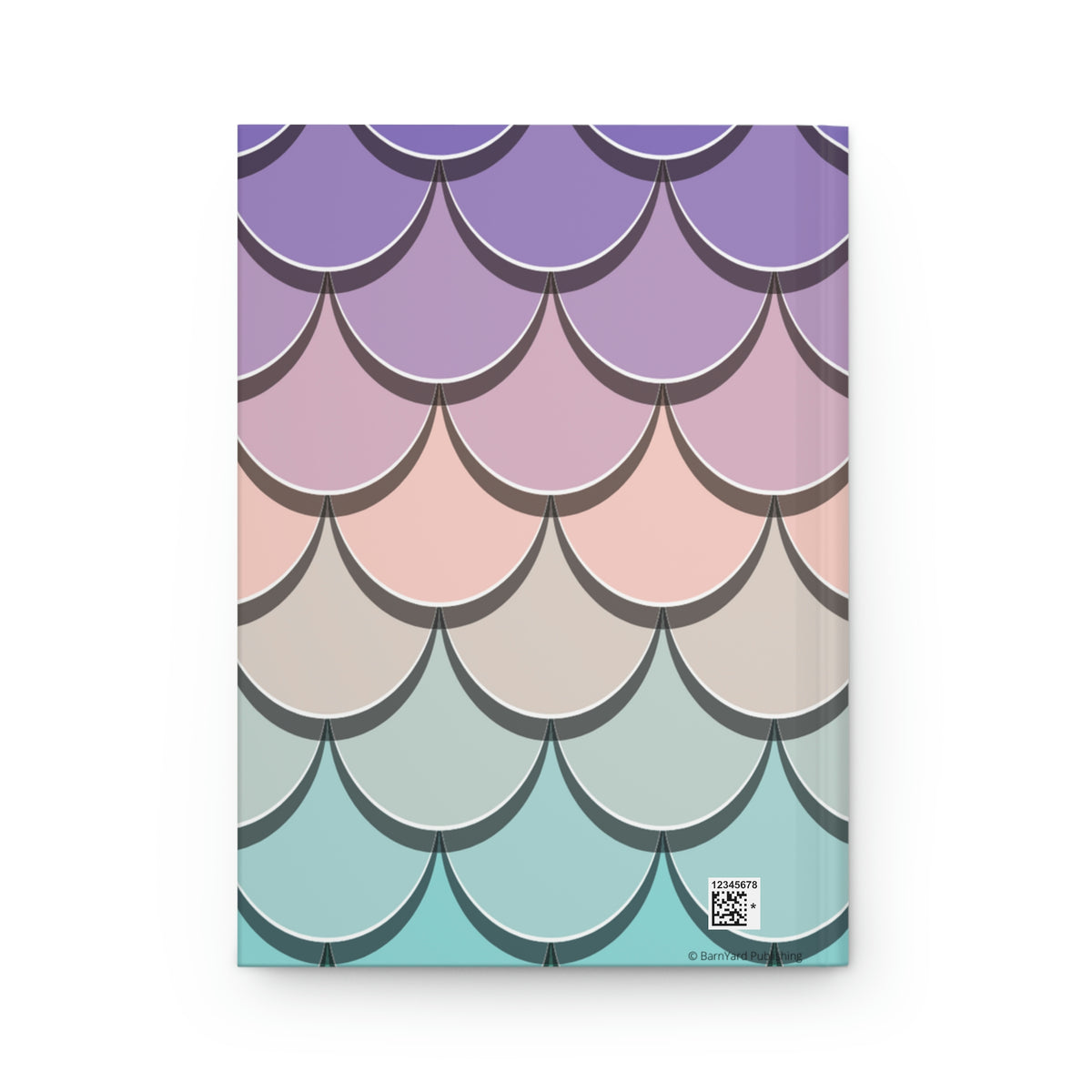 "Mermaid" Journal  | 150 pages (75 sheets) Hardbacked Lined Journal