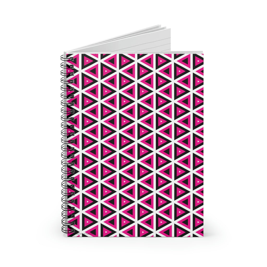 Pink & Black Journal 118 paged- (Ruled/Lined)  | Journal for mom | Journal for women