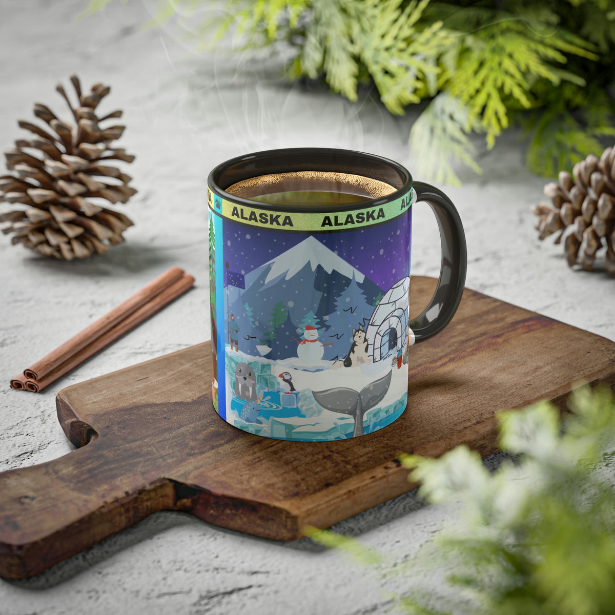 Colorful ALASKA Mug 11oz