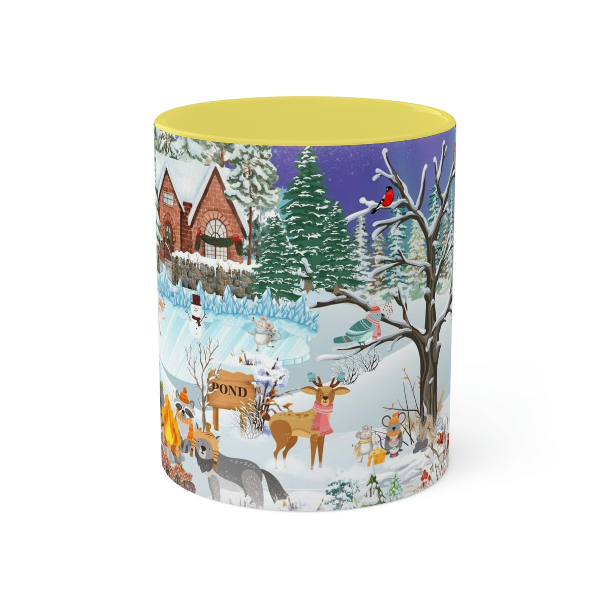 Winter Whimsy Skating Party -  Mug 11oz