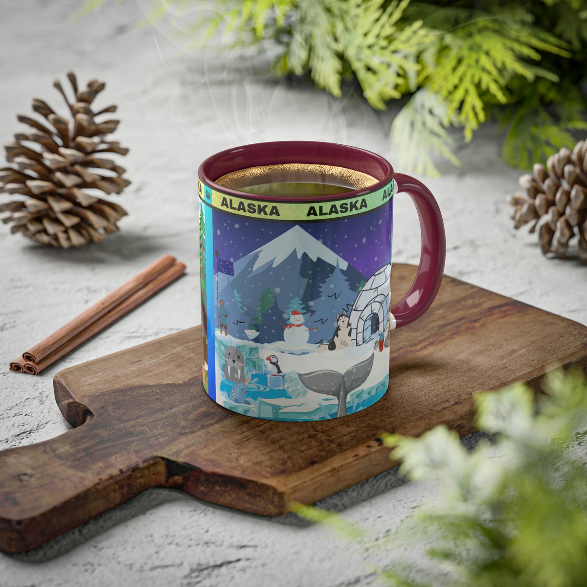 Colorful ALASKA Mug 11oz