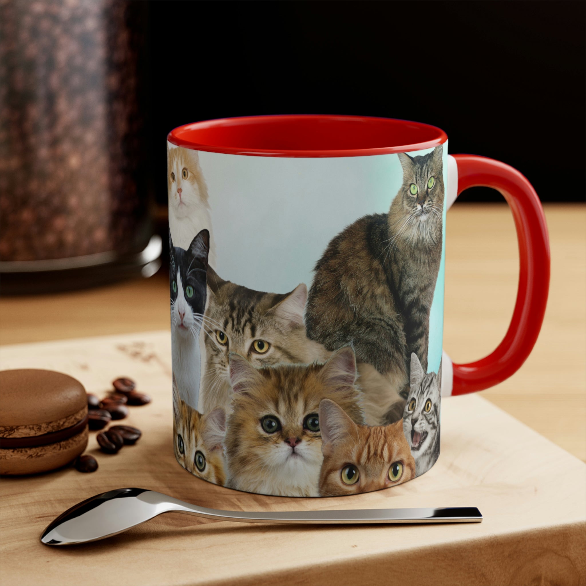 Cat Lover's Delight  - 11oz {Navy Blue/Red/Pink/Green}  |Cats and Kittens
