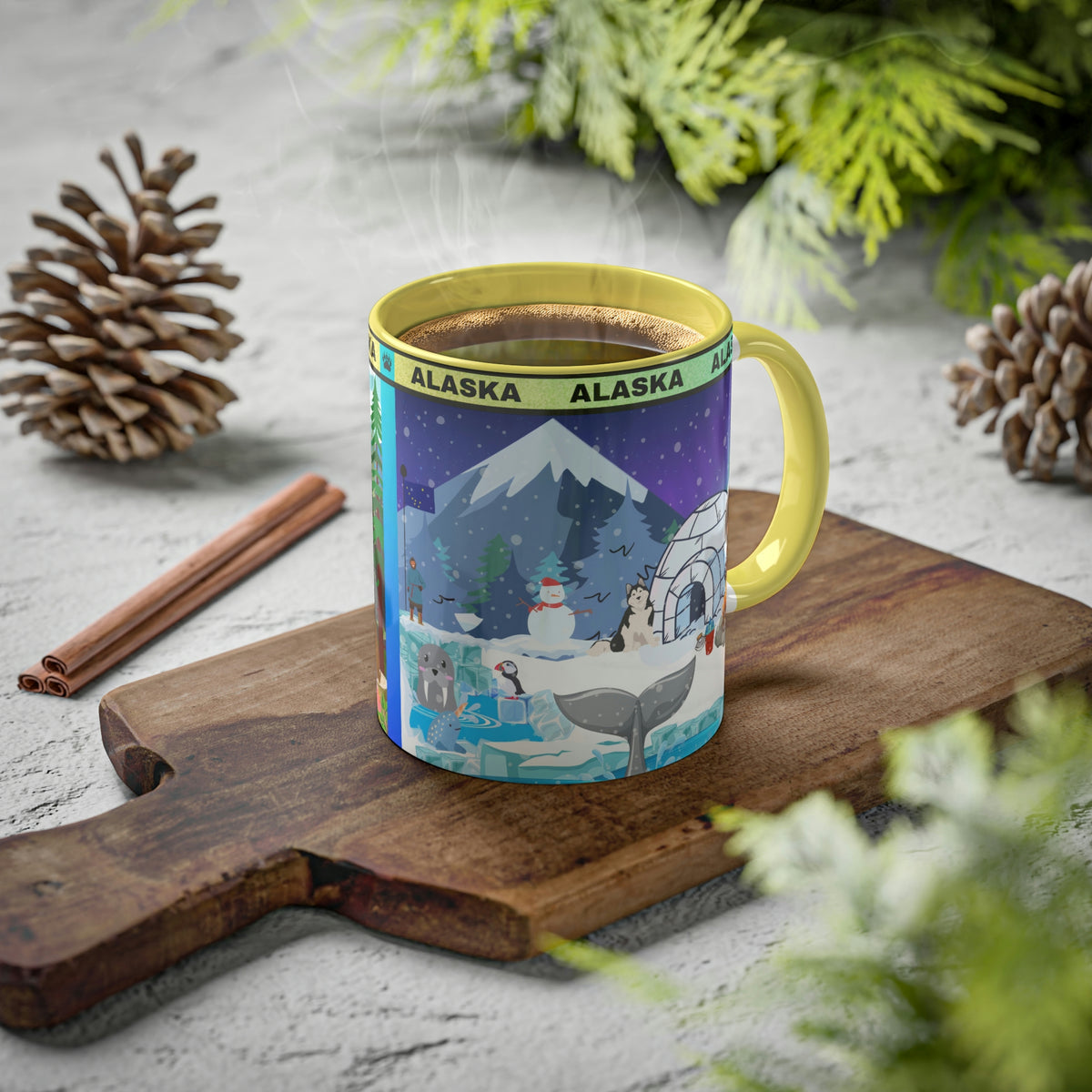 Colorful ALASKA Mug 11oz