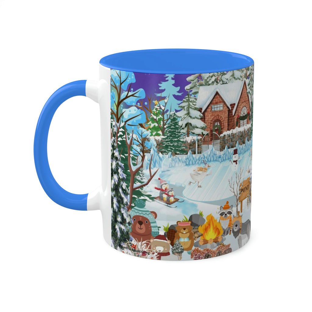 Winter Whimsy Skating Party -  Mug 11oz