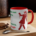 Zombies Eat Brains. Don't Worry, You're Safe - {Navy, Blue or Black}  Funny Coffee Mug, 11oz | Funny Gift | Funny Coffee Mug | Funny Zombie