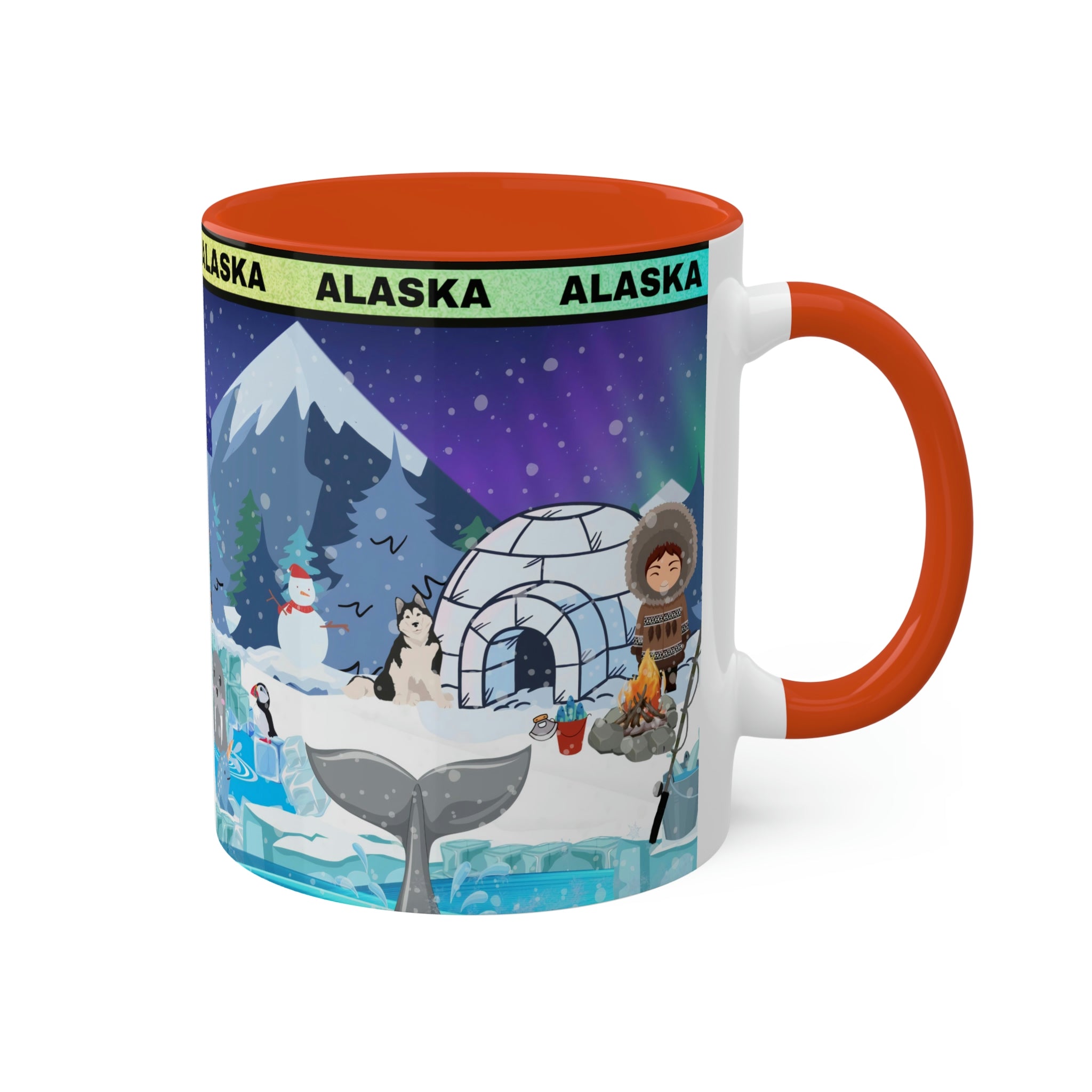 Colorful ALASKA Mug 11oz