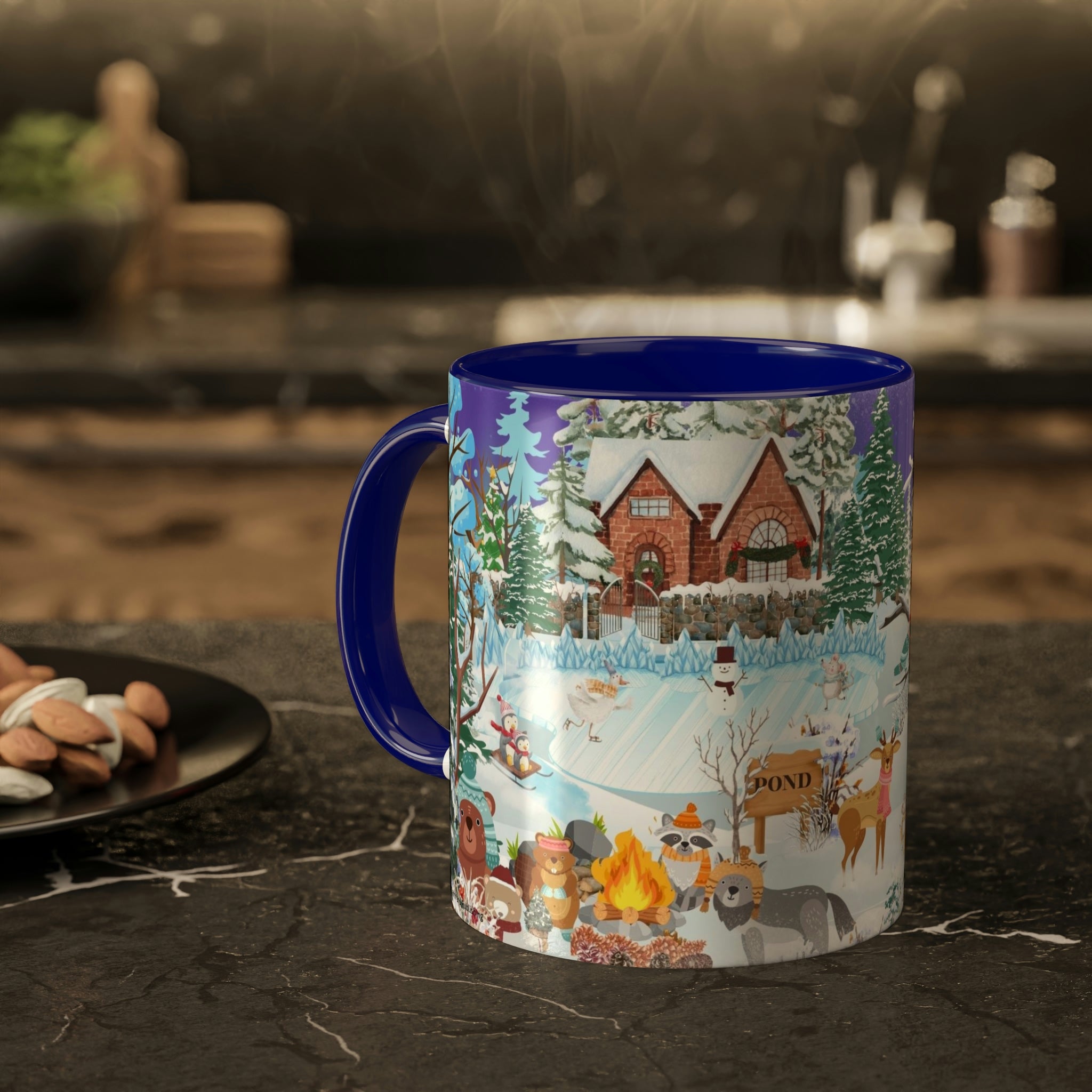 Winter Whimsy Skating Party -  Mug 11oz