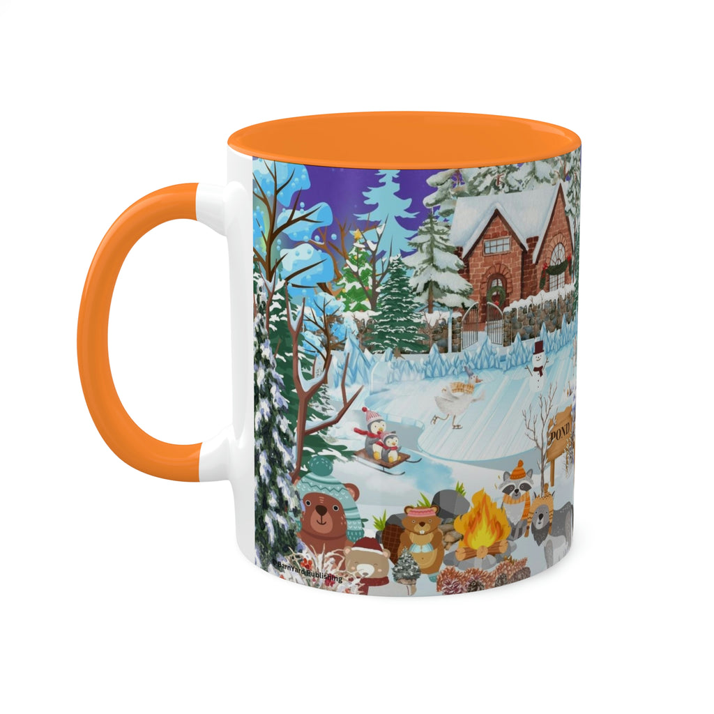 Winter Whimsy Skating Party -  Mug 11oz