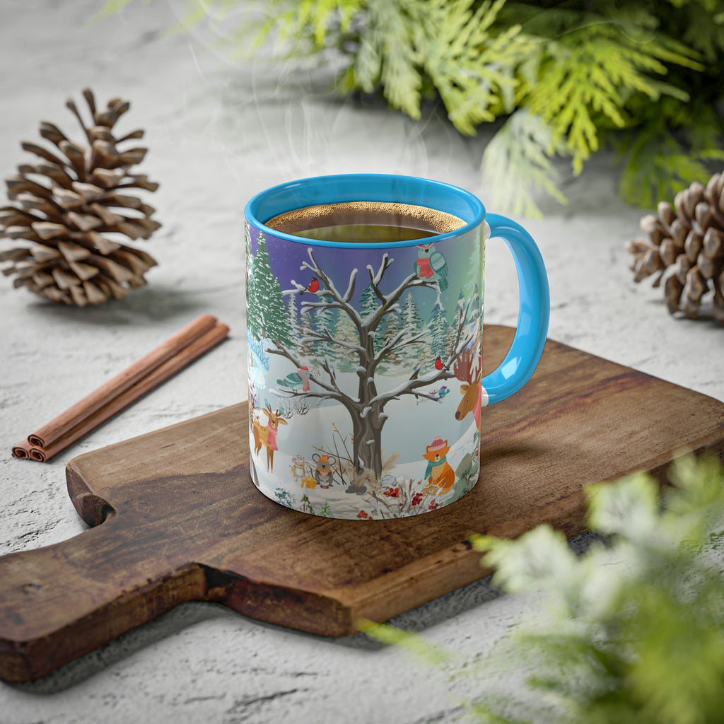 Winter Whimsy Skating Party -  Mug 11oz