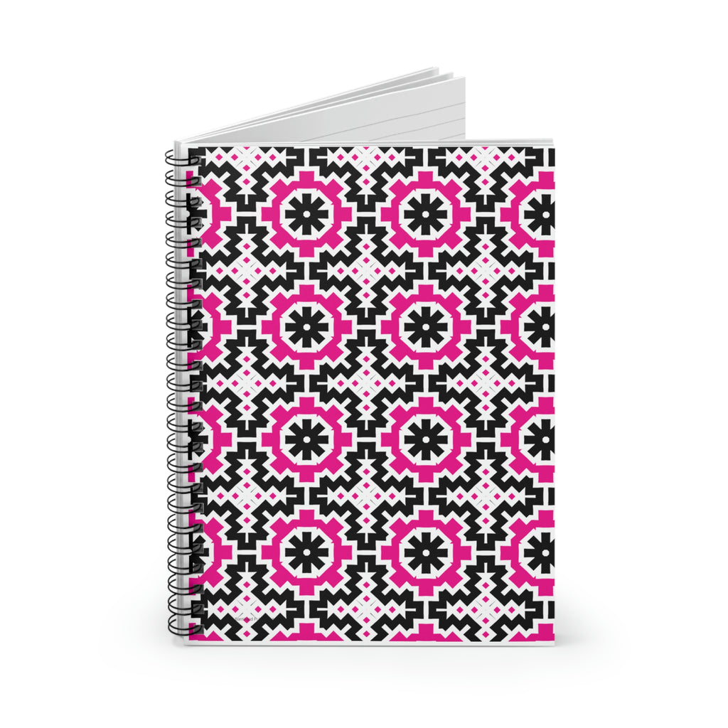 Pink & Black Journal 118 paged- (Ruled/Lined)  | Journal for mom | Journal for women
