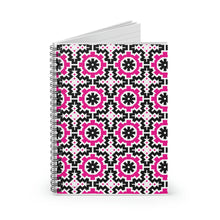 Load image into Gallery viewer, Pink &amp; Black Journal 118 paged- (Ruled/Lined)  | Journal for mom | Journal for women
