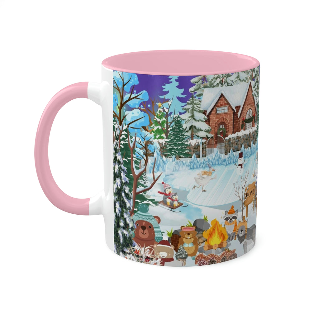 Winter Whimsy Skating Party -  Mug 11oz