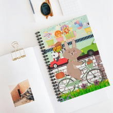 Load image into Gallery viewer, Rabbit Commuter -Journal 118 paged- (Ruled/Lined)  | Birthday Journal |Journal for Teens
