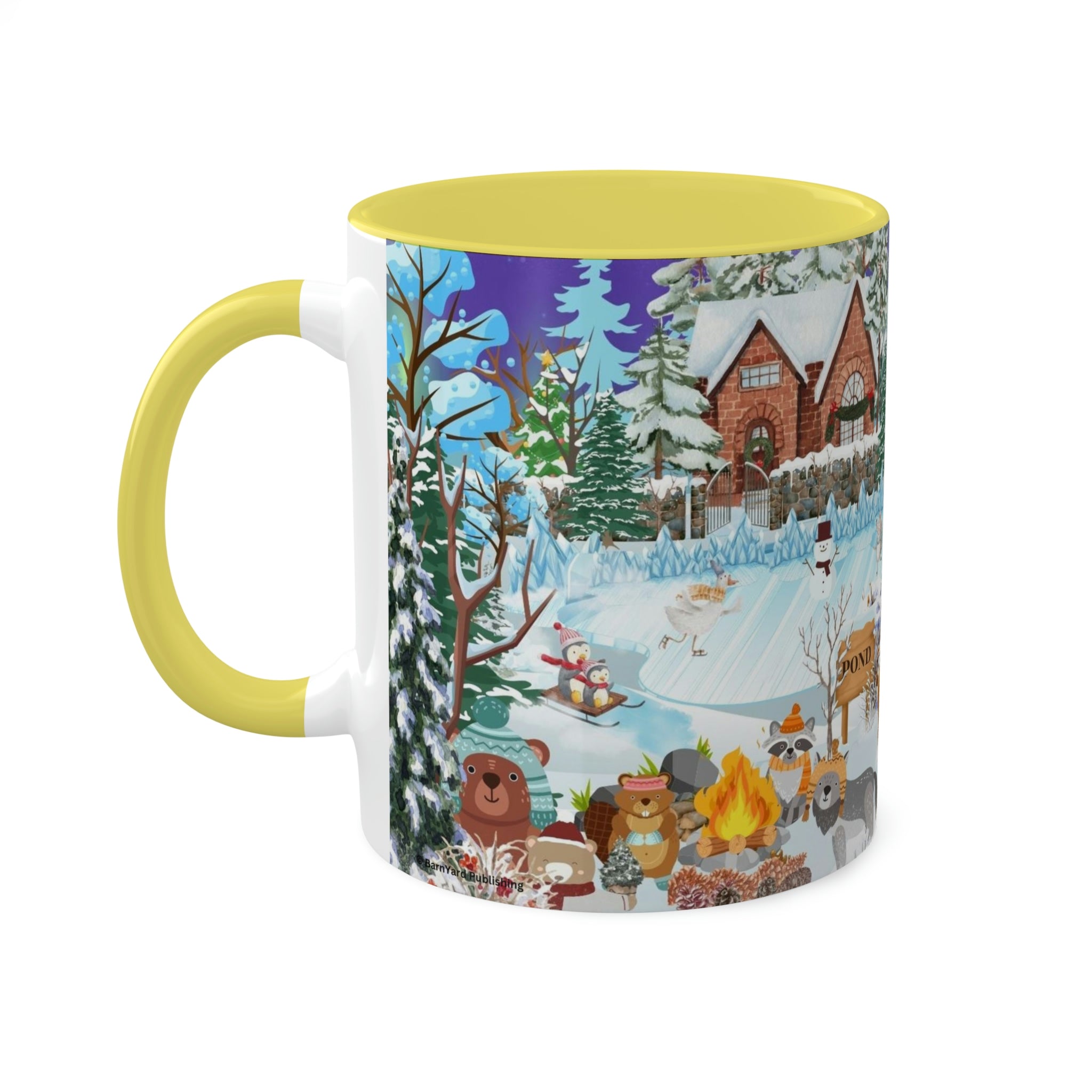 Winter Whimsy Skating Party -  Mug 11oz