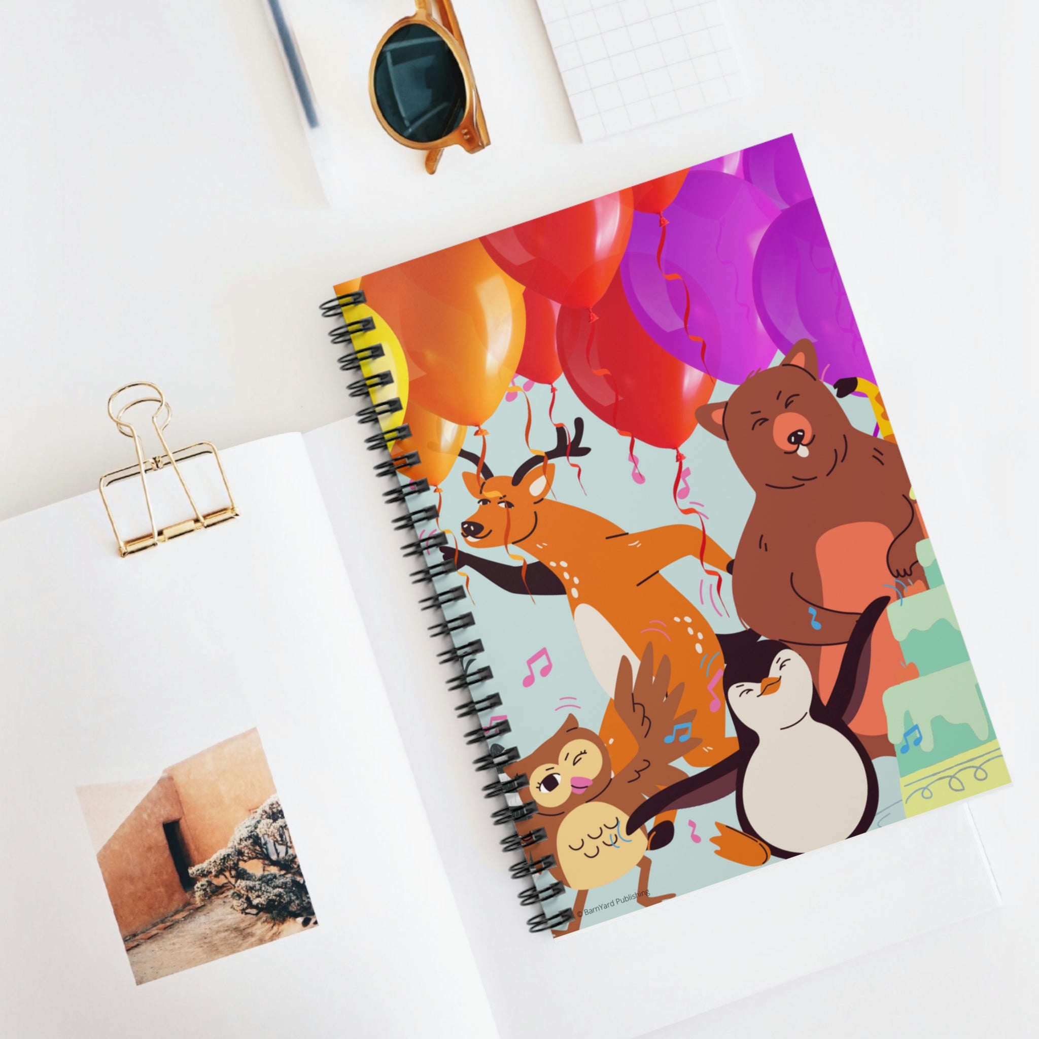 Boogie Woogie Birthday Celebration - Journal 118 paged- (Ruled/Lined)  | Birthday Journal