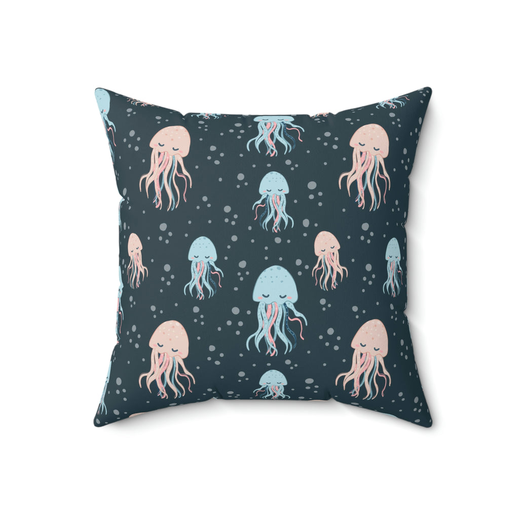 Stars & Jellies - Spun Polyester Square Pillow