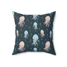 Load image into Gallery viewer, Stars &amp; Jellies - Spun Polyester Square Pillow
