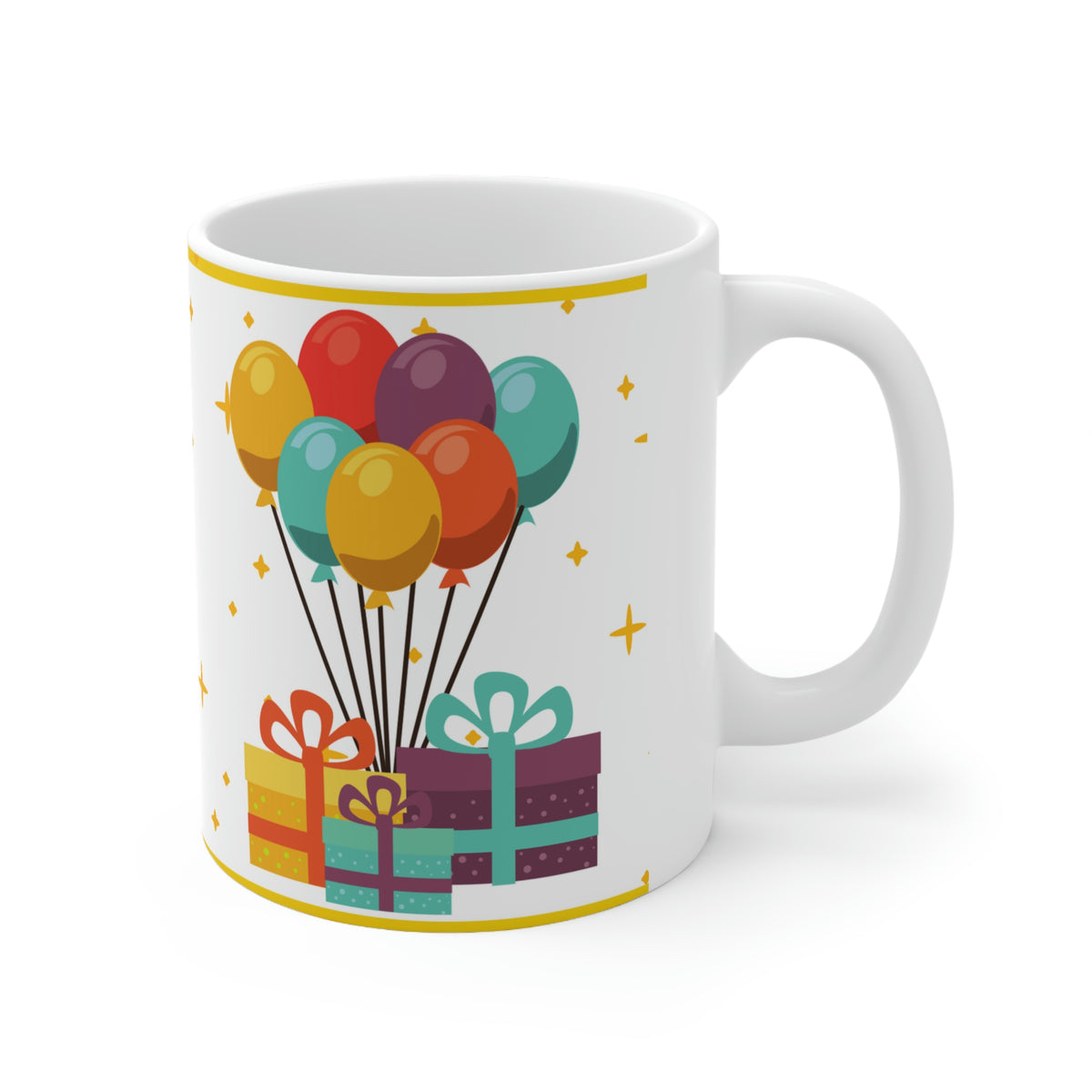 Happy Birthday  - Ceramic Mug 11oz | Fun Coffee Mug | Happy Birthday Coffee Mug | Best Birthday Gift