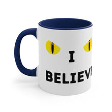 Load image into Gallery viewer, I Believe - Bigfoot/Sasquatch  -{Red/Navy/Black} Funny Coffee Mug, 11oz | Funny Gift | Funny Coffee Mug | Funny Bigfoot Mug | Father&#39;s Day
