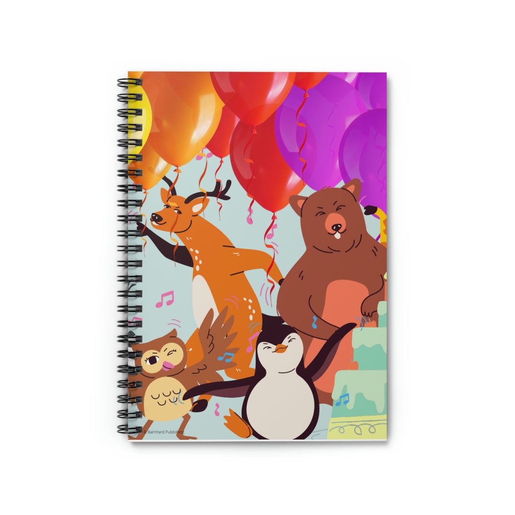 Boogie Woogie Birthday Celebration - Journal 118 paged- (Ruled/Lined)  | Birthday Journal