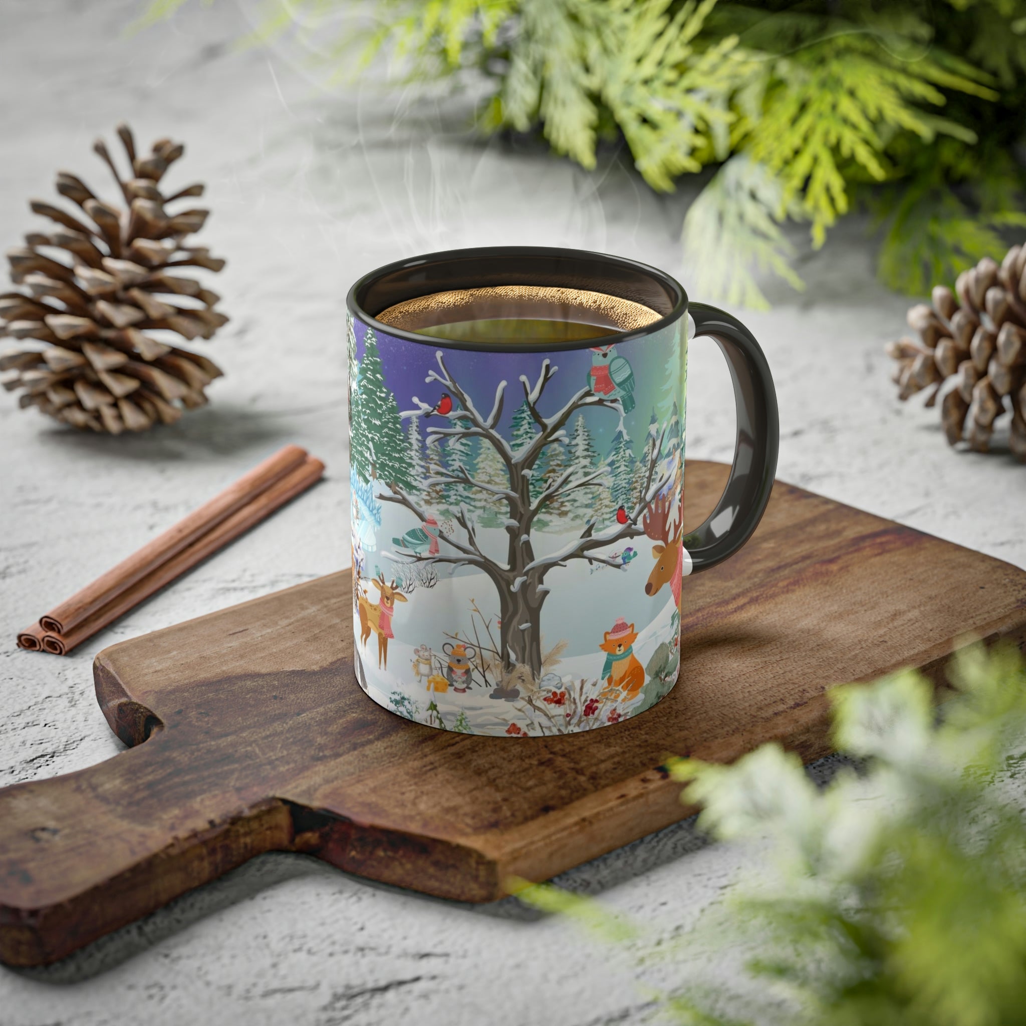 Winter Whimsy Skating Party -  Mug 11oz