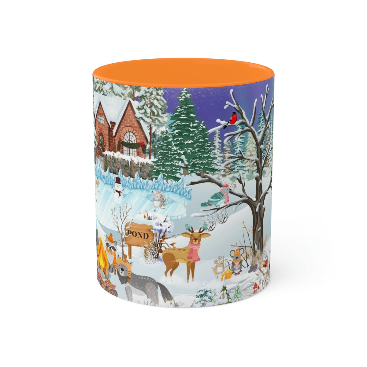 Winter Whimsy Skating Party -  Mug 11oz