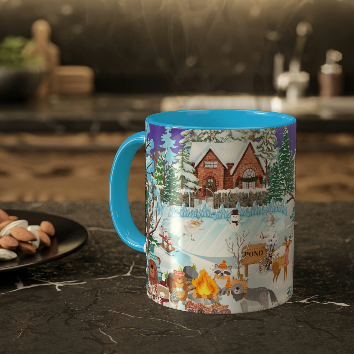 Winter Whimsy Skating Party -  Mug 11oz