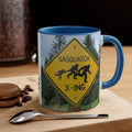 I Believe - Bigfoot/Sasquatch  -{Red/Navy/Black} Funny Coffee Mug, 11oz | Funny Gift | Funny Coffee Mug | Funny Bigfoot Mug | Father's Day
