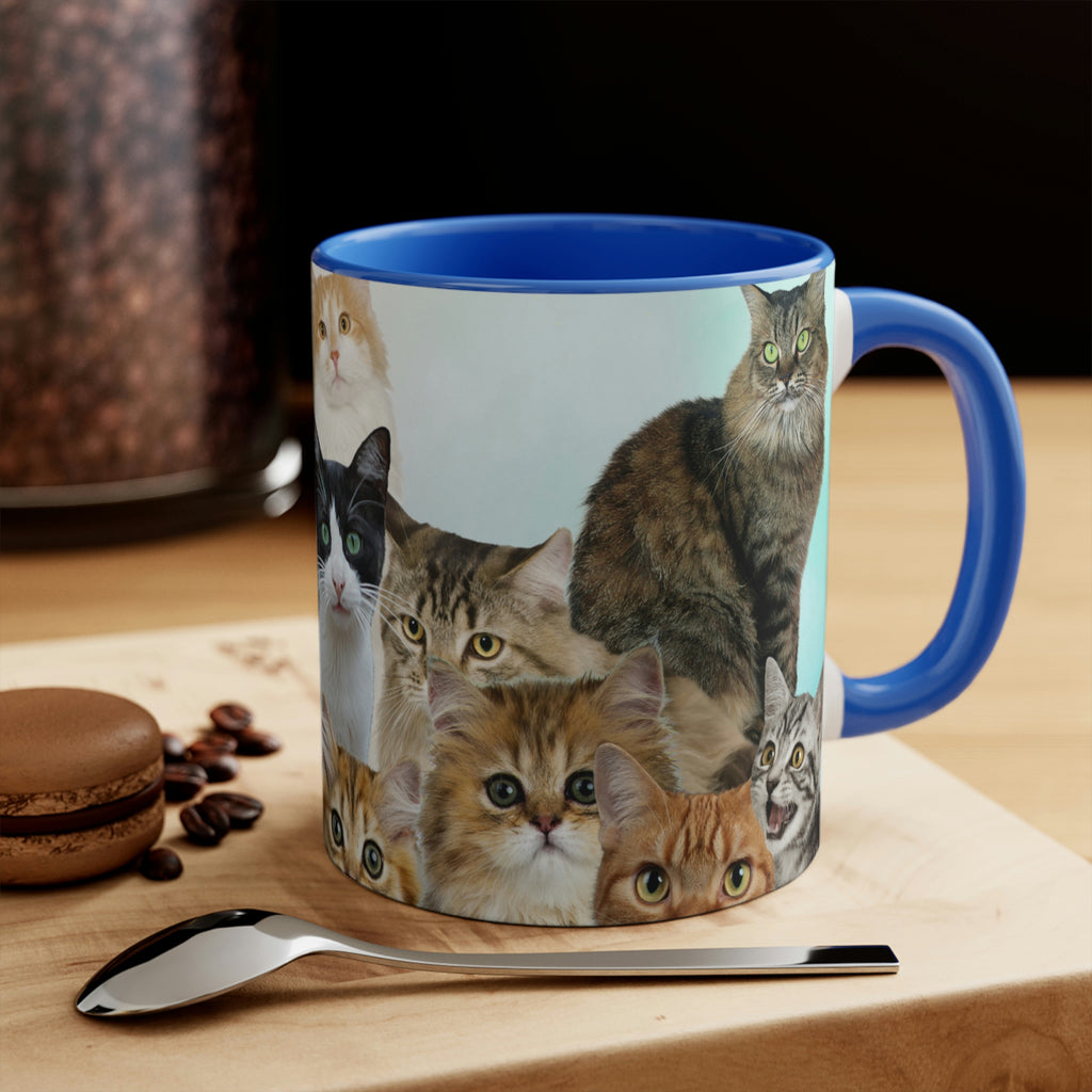 Cat Lover's Delight  - 11oz {Navy Blue/Red/Pink/Green}  |Cats and Kittens