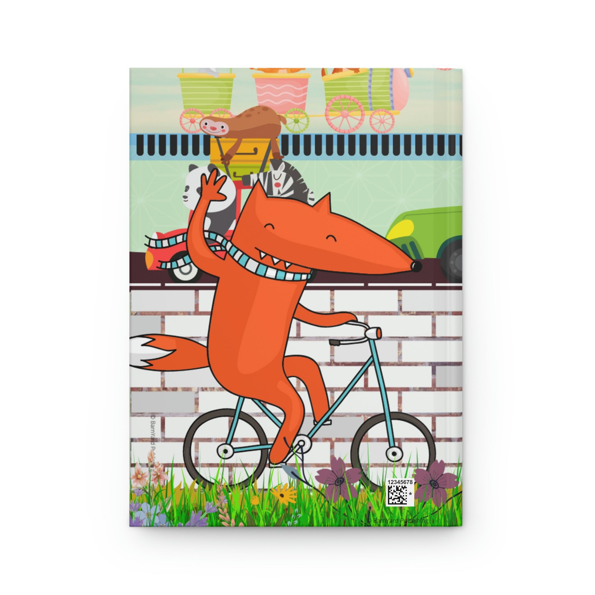 "Rabbit Commuter" - 150 pages (75 sheets) lined journal