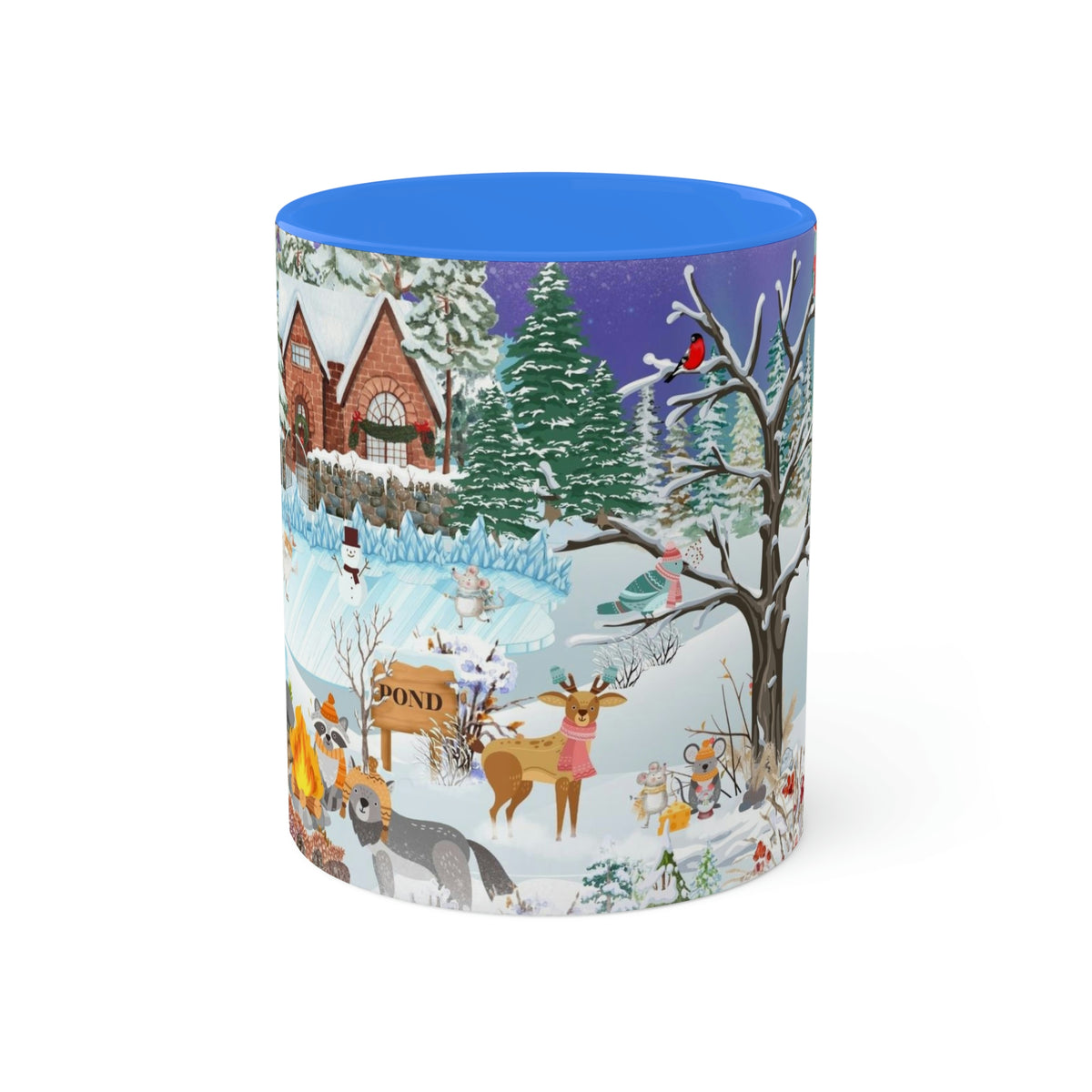 Winter Whimsy Skating Party -  Mug 11oz