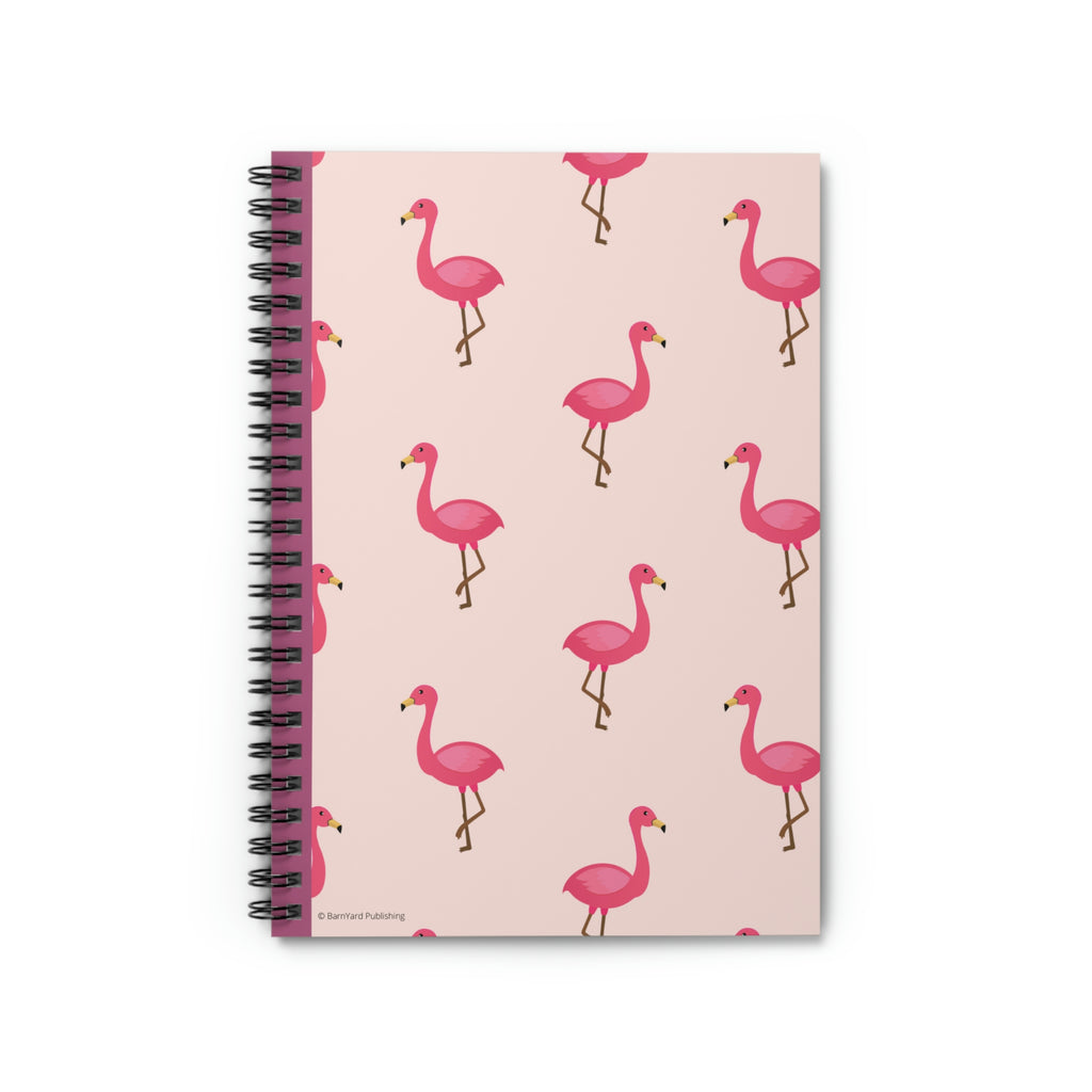 Pink Flamingos Lined Journal | 118 pages | Best Gift For Mother's Day | Daughter Gifts | Pink Flamingo Gifts