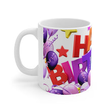 Load image into Gallery viewer, Happy Birthday -  Ceramic Mug 11oz | Happy Birthday Coffee Mug | Best Birthday Gift Mug
