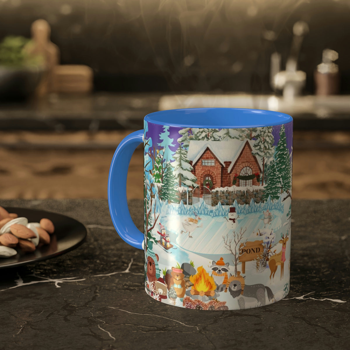 Winter Whimsy Skating Party -  Mug 11oz