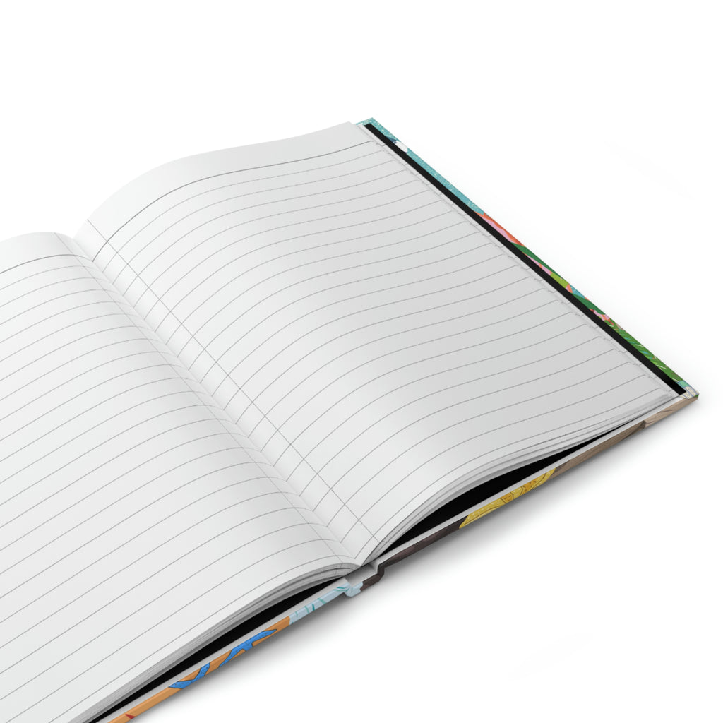 "Underwater Scene"  - 150 pages (75 sheets) Hard Back Lined Journal