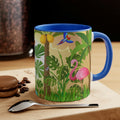 Flamingos 11oz {Navy Blue/Red/Pink/Green}  | Flamingo Coffee Mug | Wildlife Coffee Mug