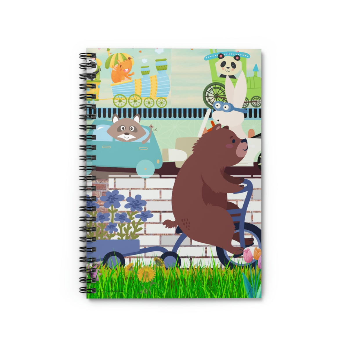 Copy of Boogie Woogie Birthday Celebration - Journal 118 paged- (Ruled/Lined)  | Birthday Journal