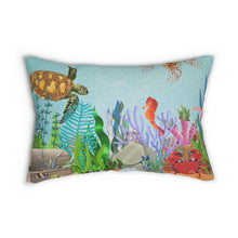 Load image into Gallery viewer, Spun Polyester Lumbar Pillow
