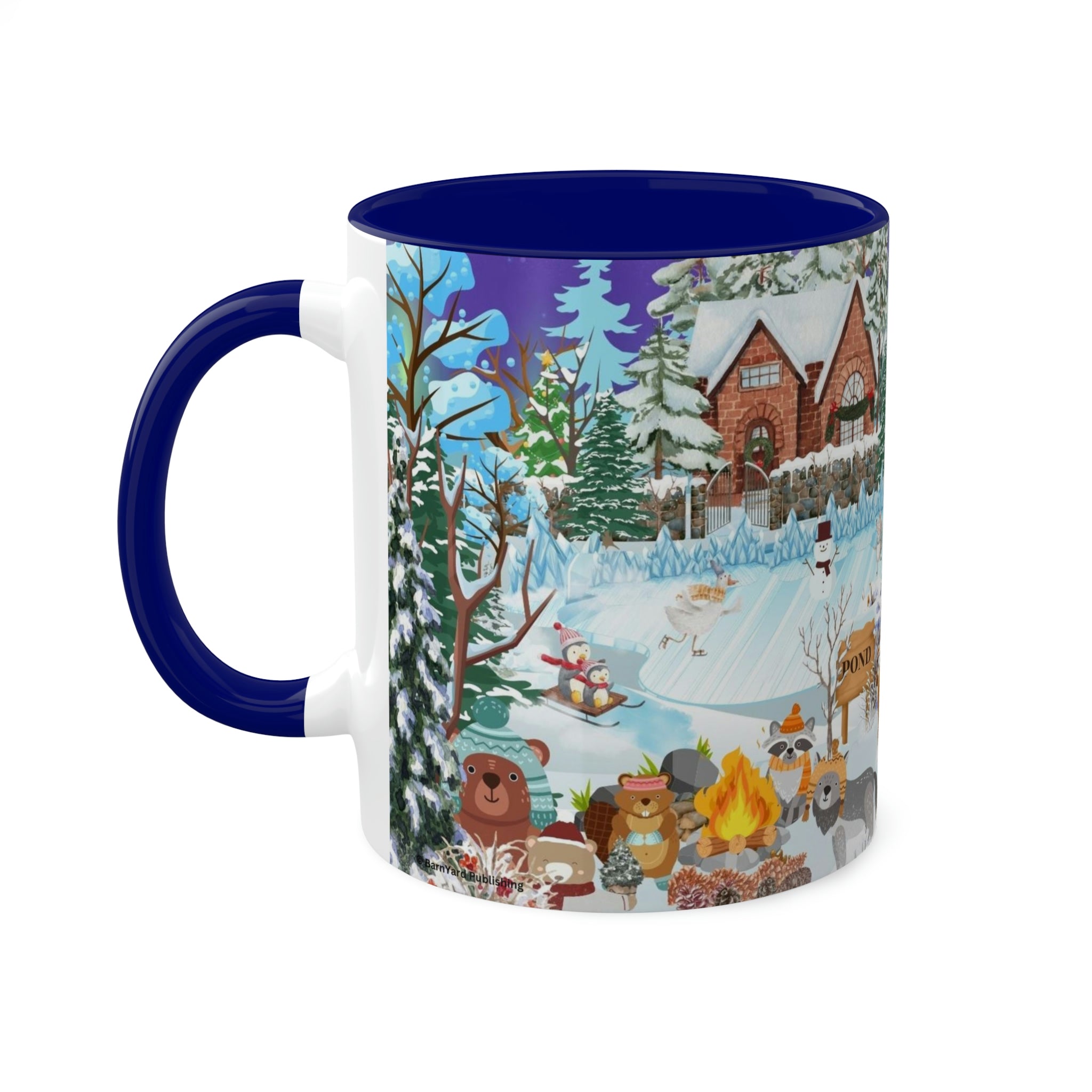Winter Whimsy Skating Party -  Mug 11oz