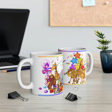 Load image into Gallery viewer, Party Animals  - Ceramic Mug 11oz | Fun Coffee Mug | Happy Birthday Coffee Mug | Best Birthday Gift
