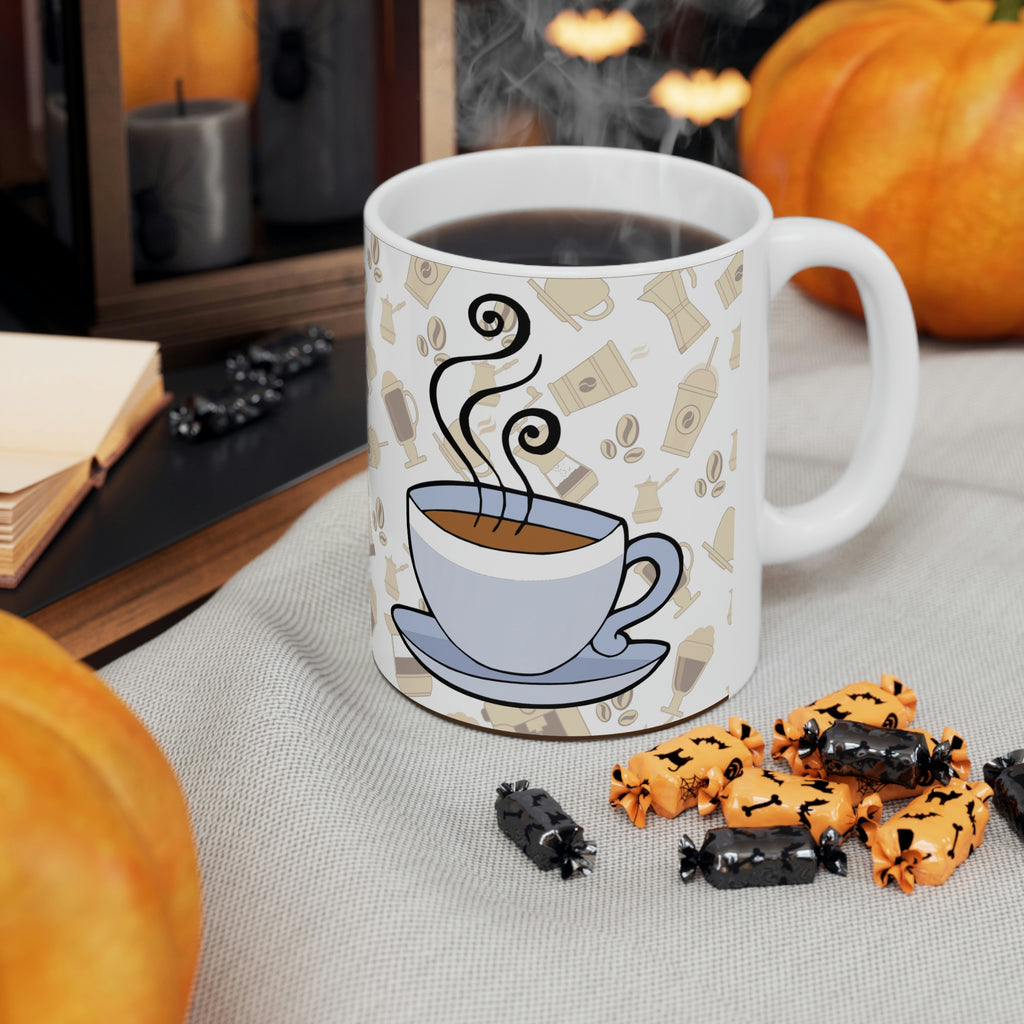 First I Drink The Coffee Then I Do The Things -  Ceramic Mug 11oz |  Fun Coffee Mug | Best Coffee Gift