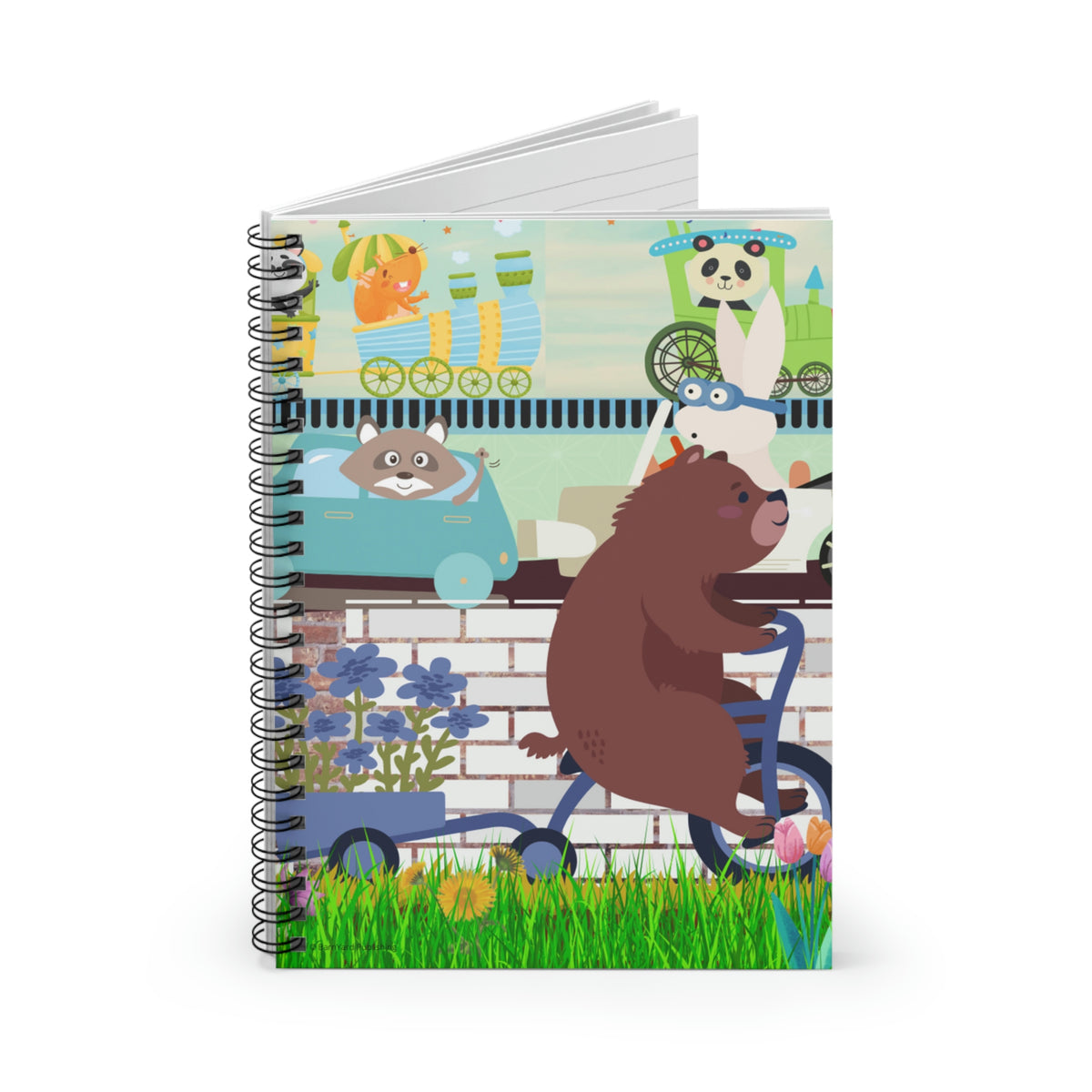 Copy of Boogie Woogie Birthday Celebration - Journal 118 paged- (Ruled/Lined)  | Birthday Journal