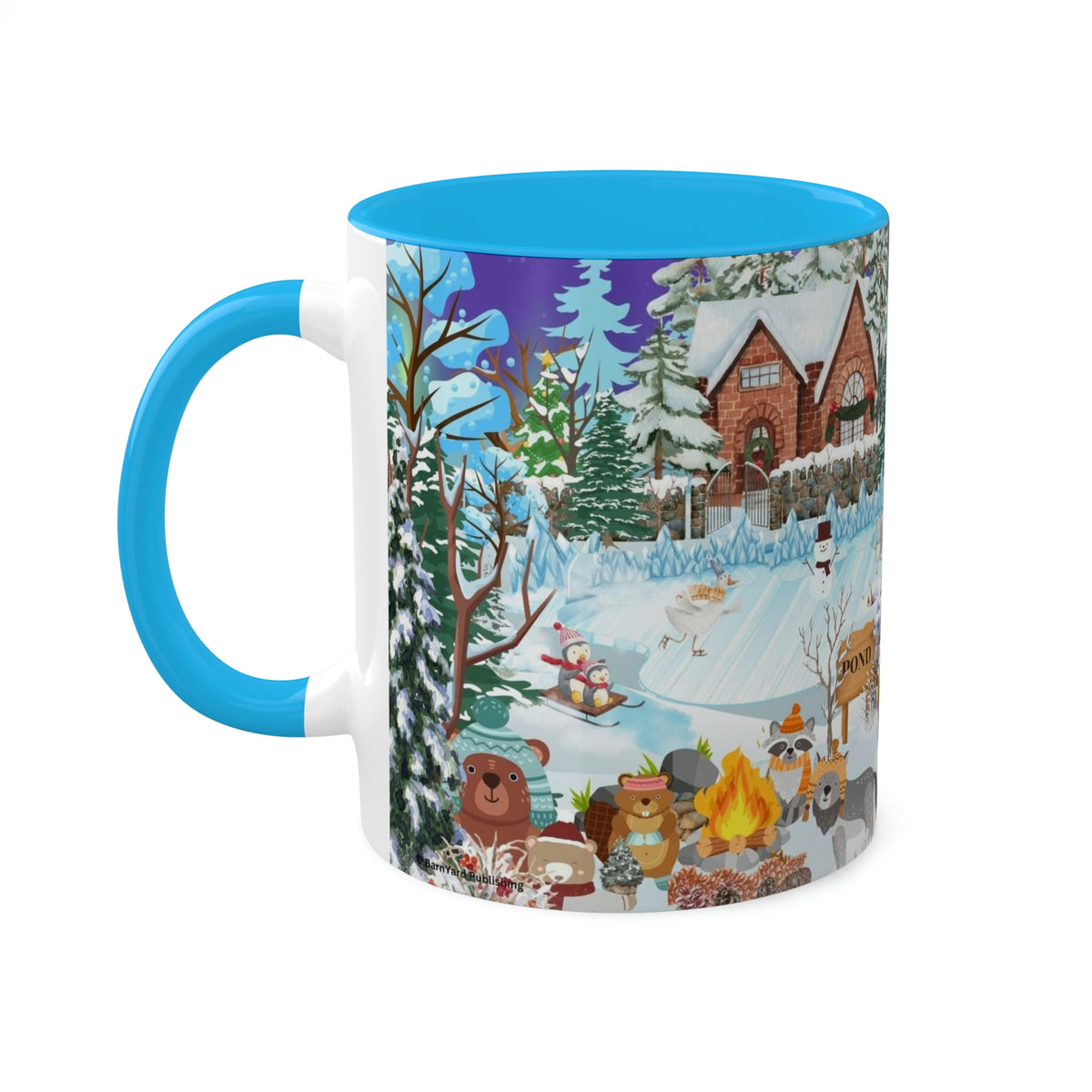 Winter Whimsy Skating Party -  Mug 11oz