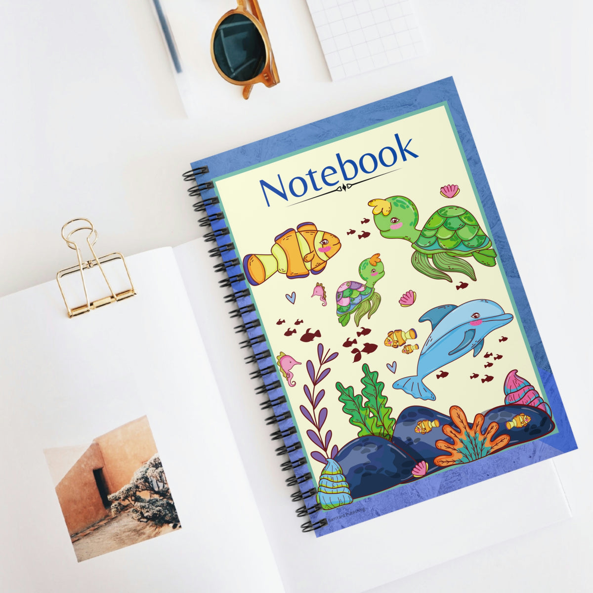 Copy of Copy of Mermaid Princess Lined Journal | 118 pages | Best Gift For Mother's Day | Daughter Gifts | Pink Flamingo Gifts
