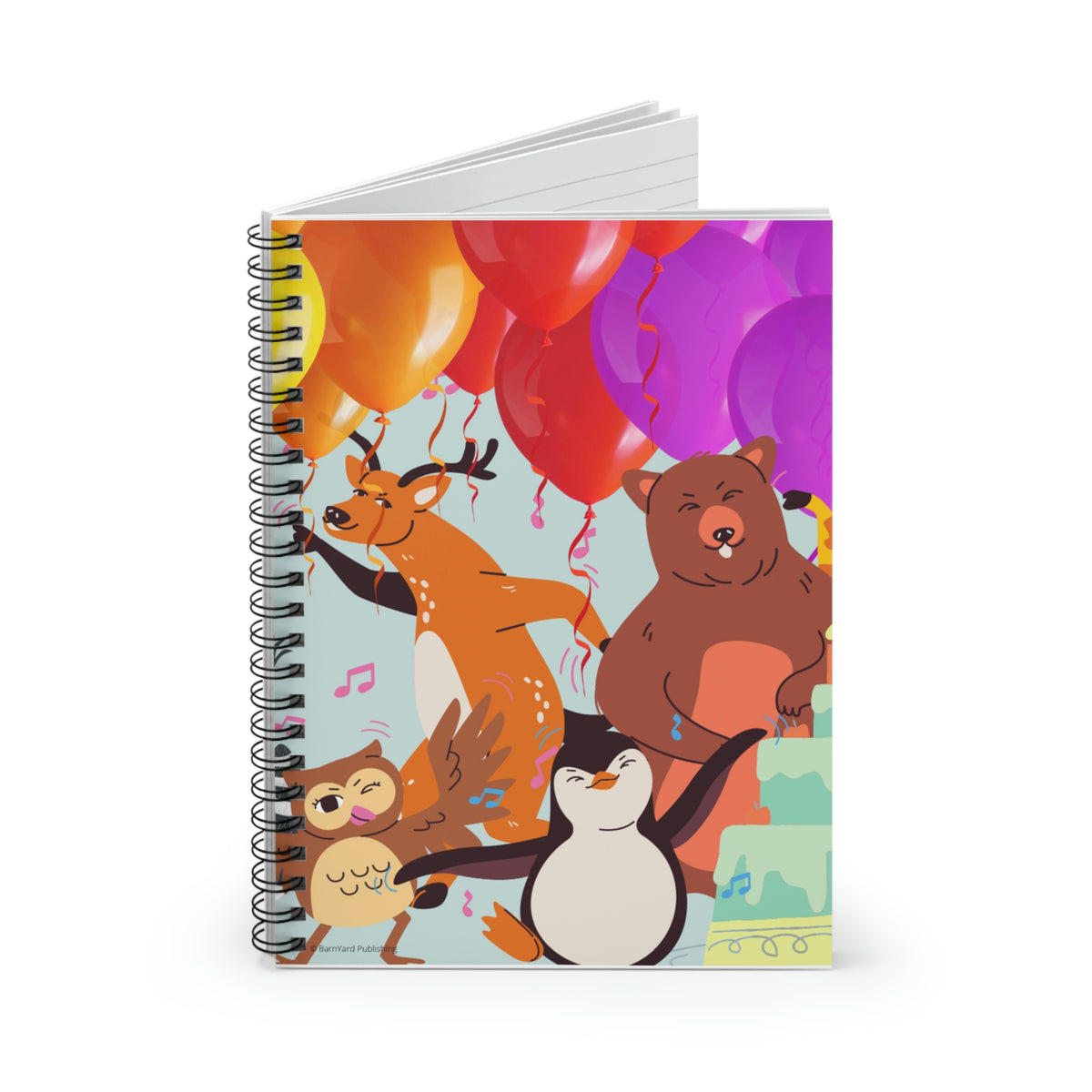 Boogie Woogie Birthday Celebration - Journal 118 paged- (Ruled/Lined)  | Birthday Journal