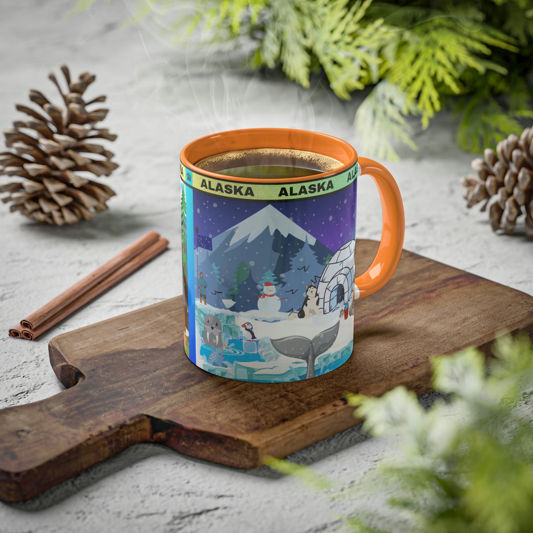 Colorful ALASKA Mug 11oz